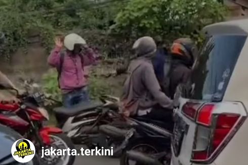 Aksi Todong Pistol dalam Keributan di Cakung, Berawal dari Pemotor yang Lebih Dulu Ancam Polisi dengan Pisau