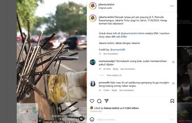 Ini Jenis Ranjau Paku yang Paling Berbahaya di Jalan
