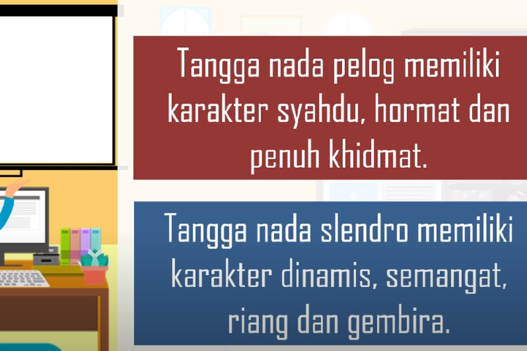 Lagu gundul pacul menggunakan tangga nada