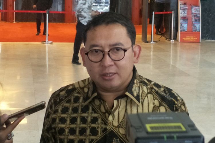 Wakil Ketua Umum Partai Gerindra Fadli Zon di Kompleks Parlemen, Senayan, Jakarta, Senin (10/9/2018).