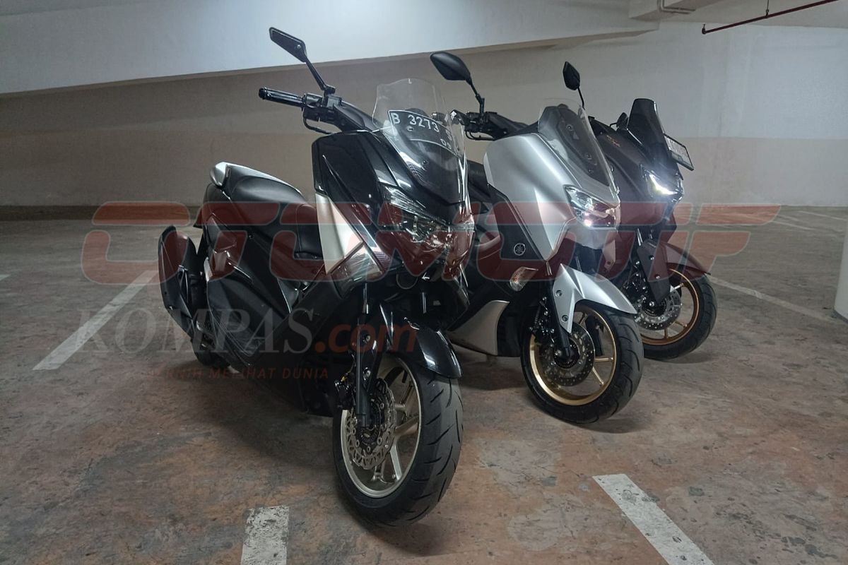 Yamaha NMAX tiga generasi