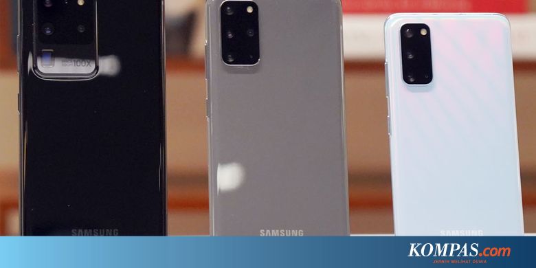 Ini Harga Samsung Galaxy S20, S20 Plus, dan S20 Ultra di Indonesia