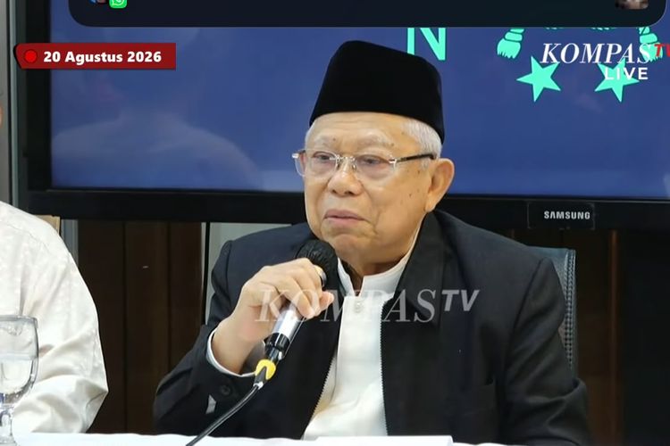 Ma'ruf Amin Harap Tak Ada Transaksi dalam Pemilihan AHWA yang Bakal Tunjuk Rais Aam PBNU