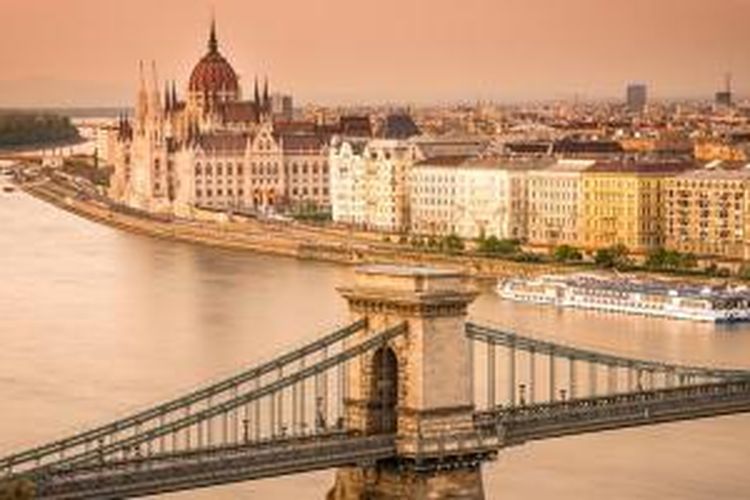 Kota Budapest, Hongaria.