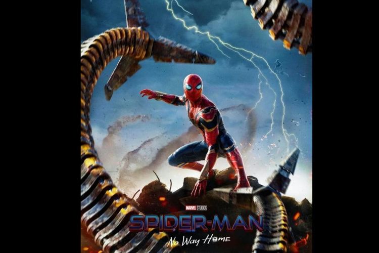 Poster film Spider-Man: No Way Home.