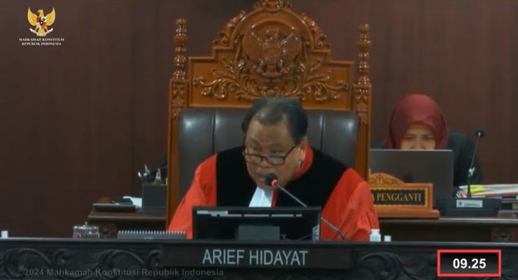 Sentilan Arief Hidayat soal "Advokat Bodong" dalam Sidang Sengketa Pilkada Maluku Utara