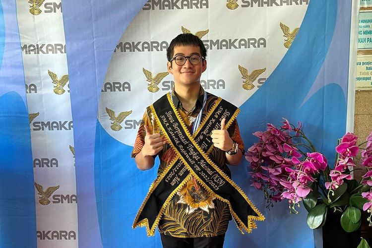 Amadeo Yesa, mahasiswa baru 2023 Departemen Teknik Informatika ITS peraih nilai tertinggi UTBK se-Indonesia