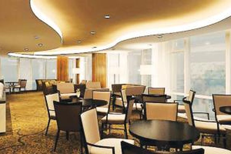 Club Premiere Lounge Hotel Santika Premiere Hayam Wuruk Jakarta.