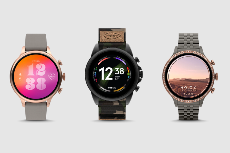 Beberapa desain smartwatch Fossil Gen 6.