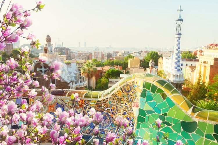 Tempat penyelenggaraan Earth Day festival di Barcelona