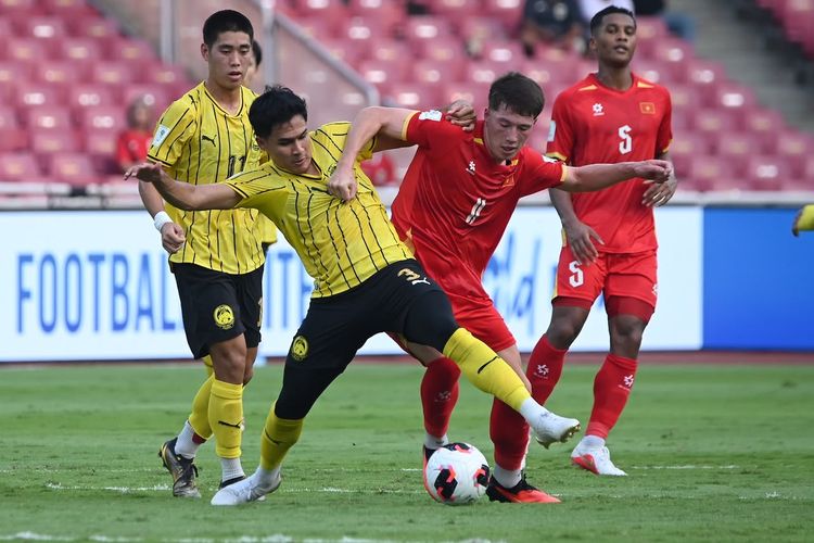 Hasil Malaysia Vs Vietnam 1-0: Gol Fergus Tierney Jadi Penentu, Harimau Malaya Peringkat 3