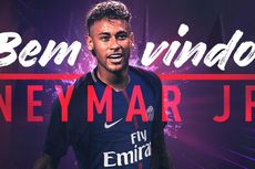 Resmi, Neymar Berseragam Paris Saint-Germain