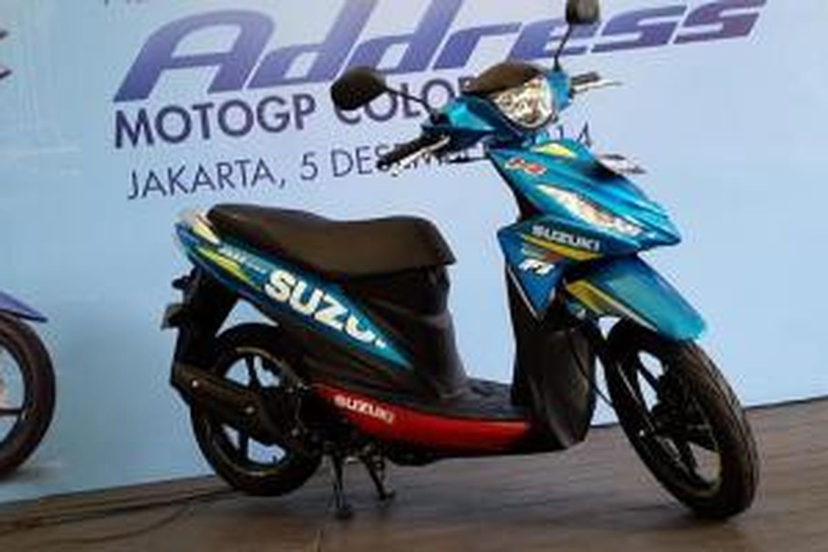 Suzuki Address aksen MotoGP