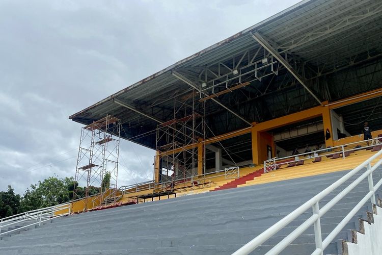 Bhayangkara FC Bermarkas di Lampung, Stadion Sumpah Pemuda Berbenah