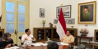 Prabowo Bertemu Luhut di Istana, Ini yang Dibahas