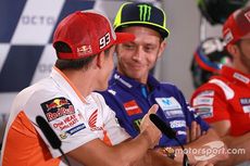 Marc Marquez Tak Mau Ajak Rossi Berjabat Tangan Lagi