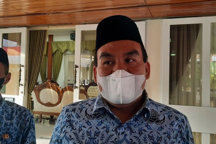 Bupati Blora Arief Rohman tanggapi ASN yang terlibat dugaan korupsi penyaluran KPR Bank Jateng di Rumah Dinasnya, Rabu (29/12/2021)