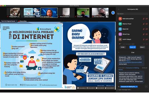 Lewat Webinar Indonesia #MakinCakapDigital, Kominfo Luncurkan Seri Modul Literasi Digital