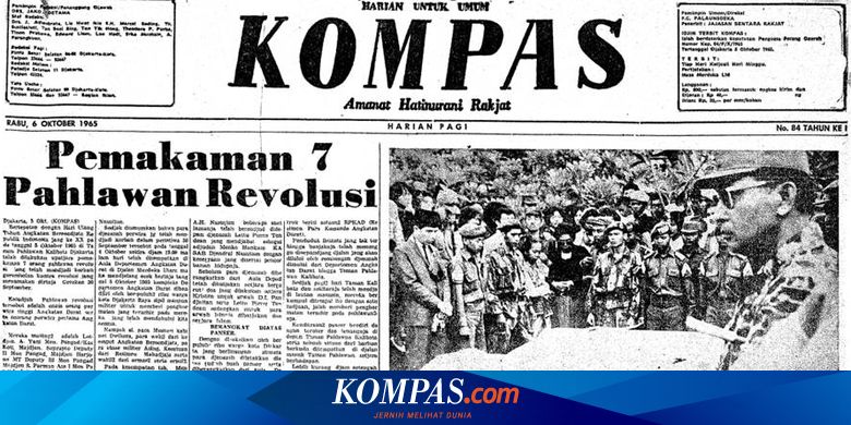 Hari Ini Dalam Sejarah Detik Detik Peristiwa G30s Pki Saat Rri Dikuasai Halaman All Kompas Com