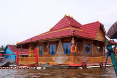 Rumah Rakit Adat Bangka Belitung