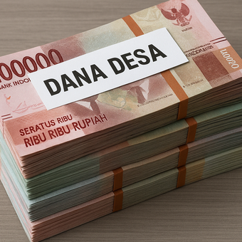 Ilustrasi dana desa.