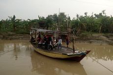 Kisah Penarik Perahu Tambang, Pahlawan Sungai Tuntang