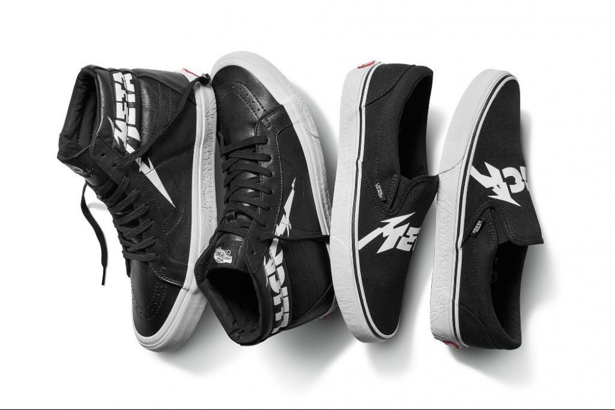 Vans x Metallica collection.