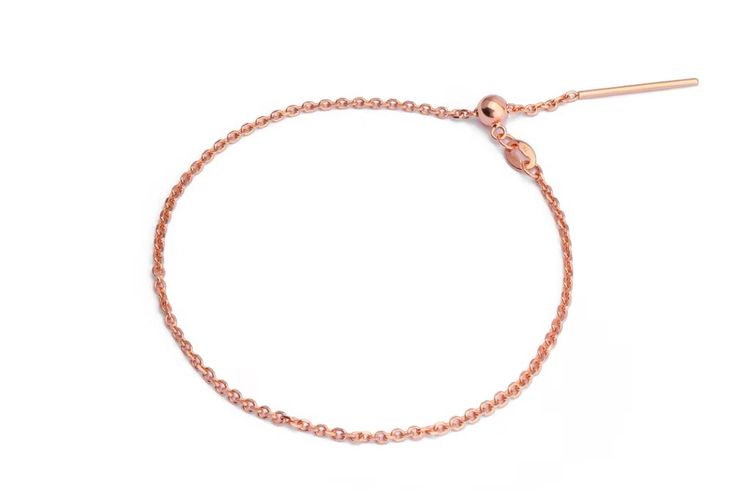 Gelant Chain Gold Bracelet bisa jadi rekomendasi gelang emas kado ulang tahun anak perempuan.