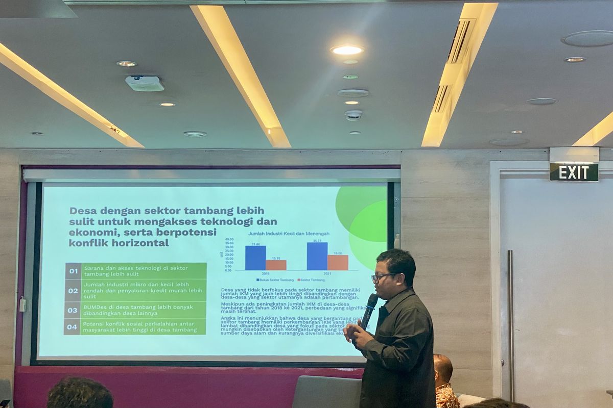 Diskusi dan Peluncuran Riset: “Industri Pertambangan vs Nasib Ekonomi Hijau Pemerintahan Prabowo-Gibran, di Jakarta, Rabu (26/6/2024). 