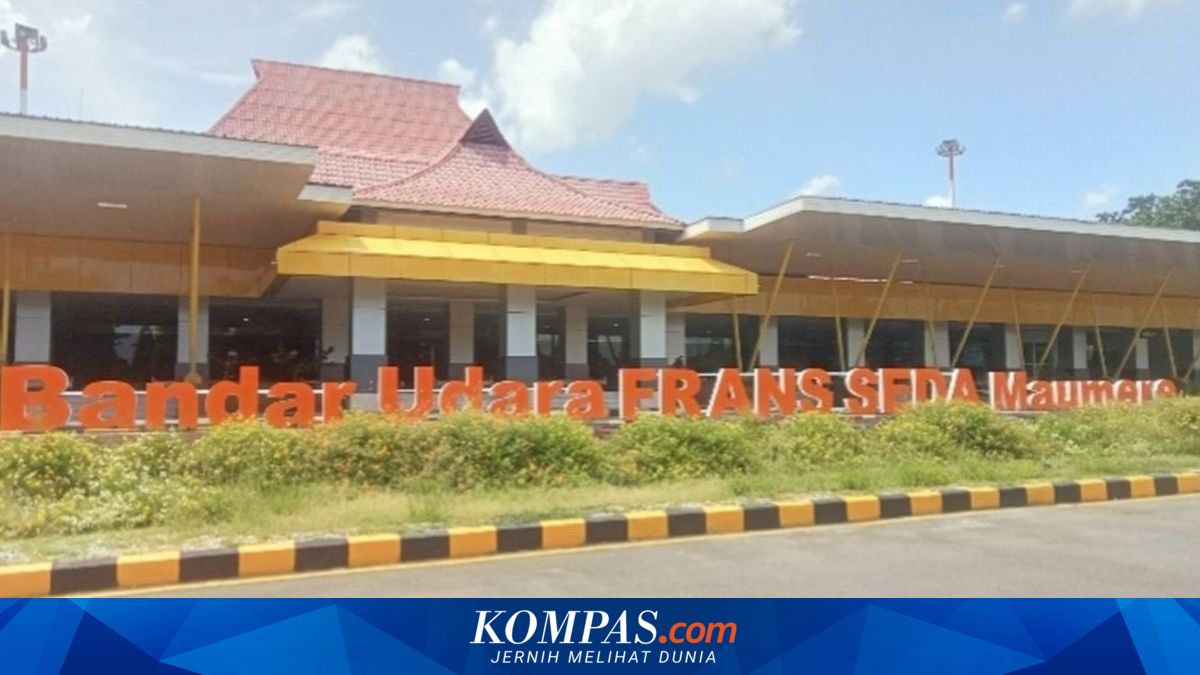 Gunung Lewotobi Meletus, Semua Rute Penerbangan dari dan ke Bandara Frans Seda Maumere Batal