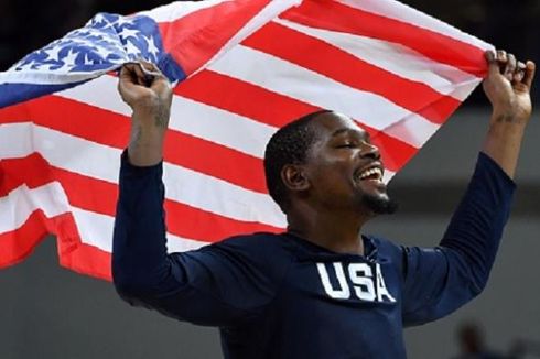 Amerika Serikat Sandingkan Medali Emas Bola Basket Olimpiade 