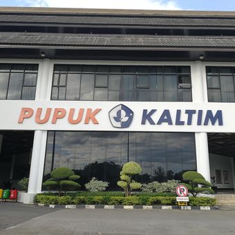 Kantor Pupuk Kaltim di Bontang Kalimantan Timur
