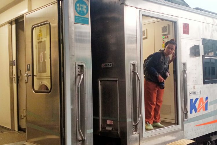 Kondisi Stasiun Malang beberapa waktu lalu. 