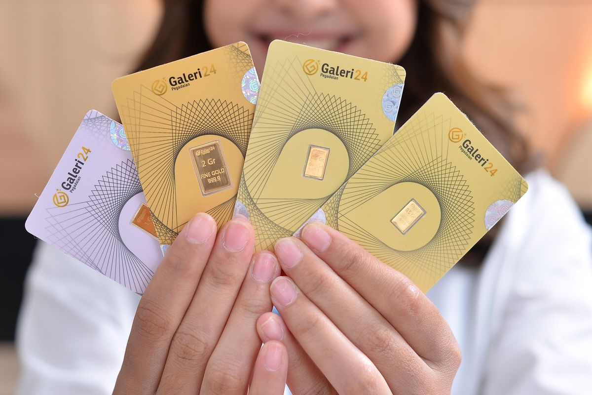 Harga Emas Hari Ini di Pegadaian: Antam Tembus Rp 2,3 Juta, UBS dan  Galeri24 Naik