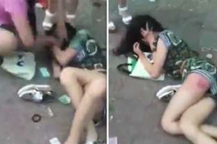 Chinese Girl Humiliated