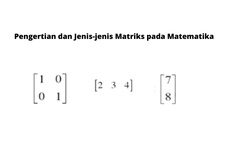 Pengertian dan Jenis-jenis Matriks pada Matematika