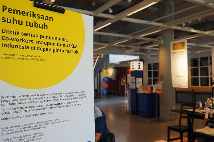IKEA buka kembali dengan protokol kesehatan
