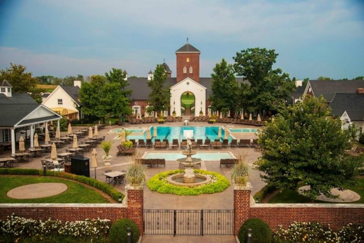 Trump National Golf Club Bedminster di New Jersey, Amerika Serikat.