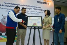 Jual Tiket Asian Games, Mandiri Kerja Sama dengan kiosTix