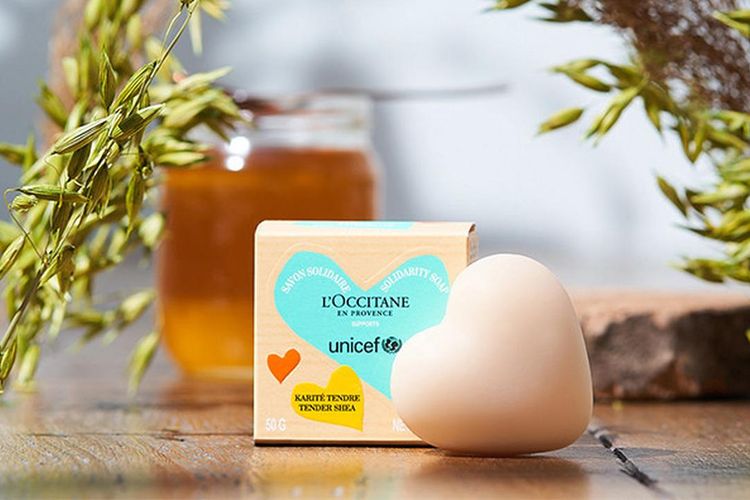 Solidarity Soap dari LOccitane untuk membantu anak-anak mendapatkan vitamin A