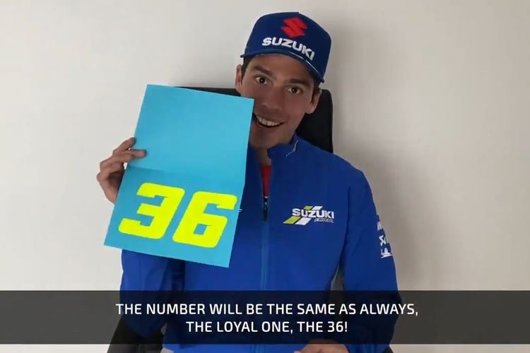 Pada Jumat (12/2/2021), tim Suzuki Ecstar mengeluarkan video di mana Joan Mir mengutarakan alasannya tetap setia dengan nomor 36 dan tidak memakai nomor 1 sebagai juara bertahan Kejuaraan Dunia MotoGP.