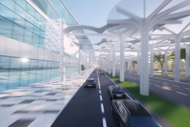 Desain perluasan Bandara International Hang Nadim Batam