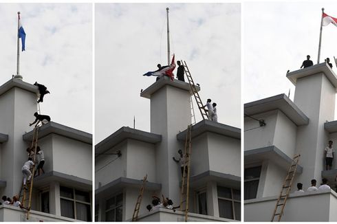 Hari Ini dalam Sejarah: Perobekan Bendera Belanda di Hotel Yamato 1945