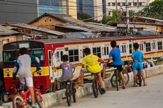 KRL Rute Angke-Bogor Mengalami Gangguan 