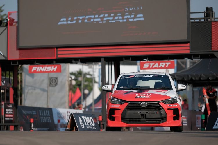 Agya GR Sport Beraksi, TGRI Kuasai Podium Kejurnas Slalom Group F