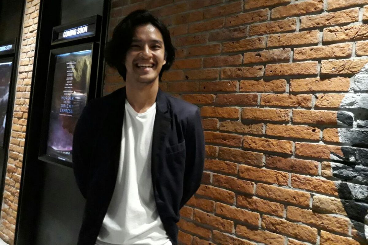 Morgan Oey berpose di CGV Cinemas Grand Indonesia, Jakarta Pusat, Kamis (7/9/2017).