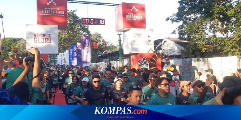 1.000 Pelari Ramaikan Bank Jateng Friendship Run 2025 di Solo, Angkat Semangat “Stride to Glory”