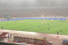 Jelang Kickoff Indonesia Vs Filipina, Hujan Guyur SUGBK