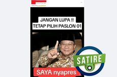 INFOGRAFIK: Foto Prabowo Acungkan Satu Jari Tak Terkait Pilpres 2024