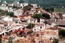 Gempa 6,1 SR di Tiongkok Tewaskan 150 Orang